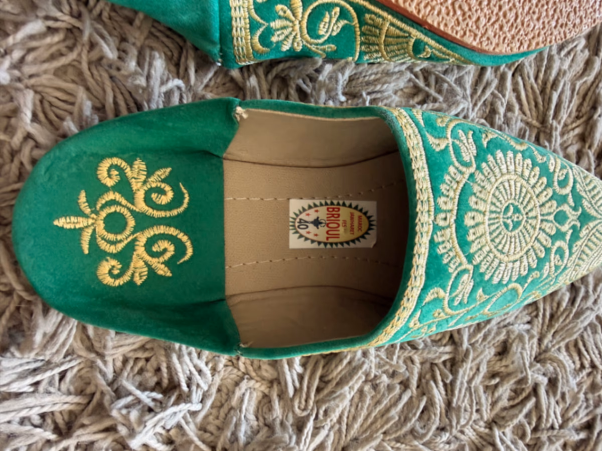 Moroccan babouche-style slipper, photo 3