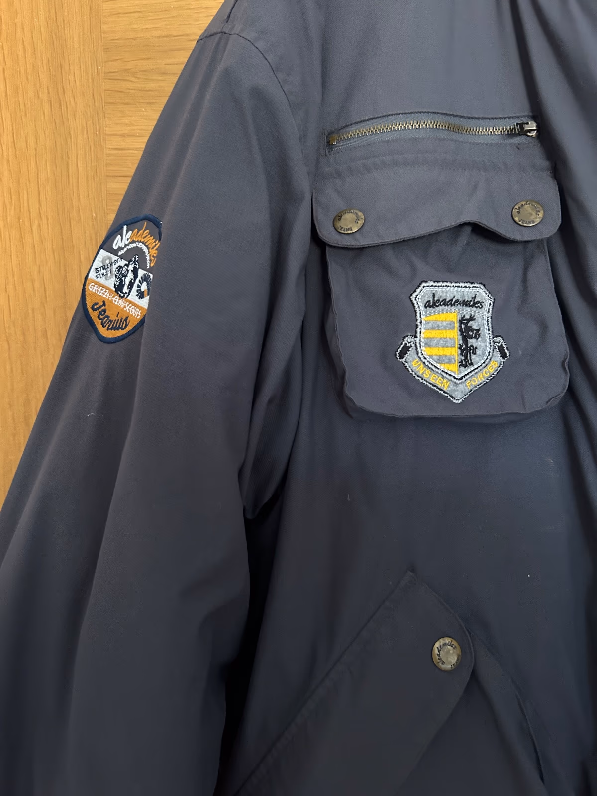 Akademiks- Jeanius bomber jacket 2000s, photo 2