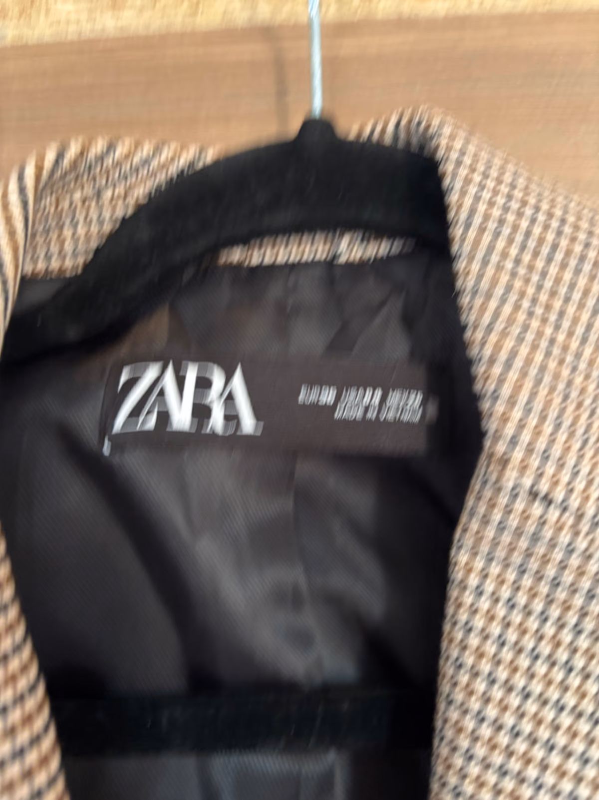 Zara check tailored blazer, photo 2