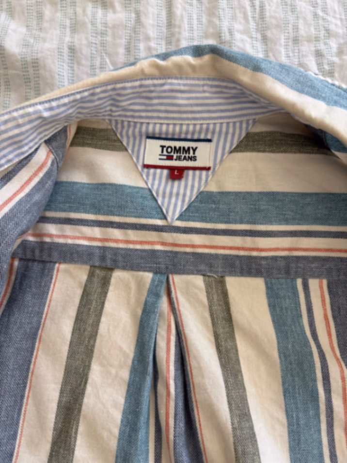 Tommy Jeans striped shirt, photo 3