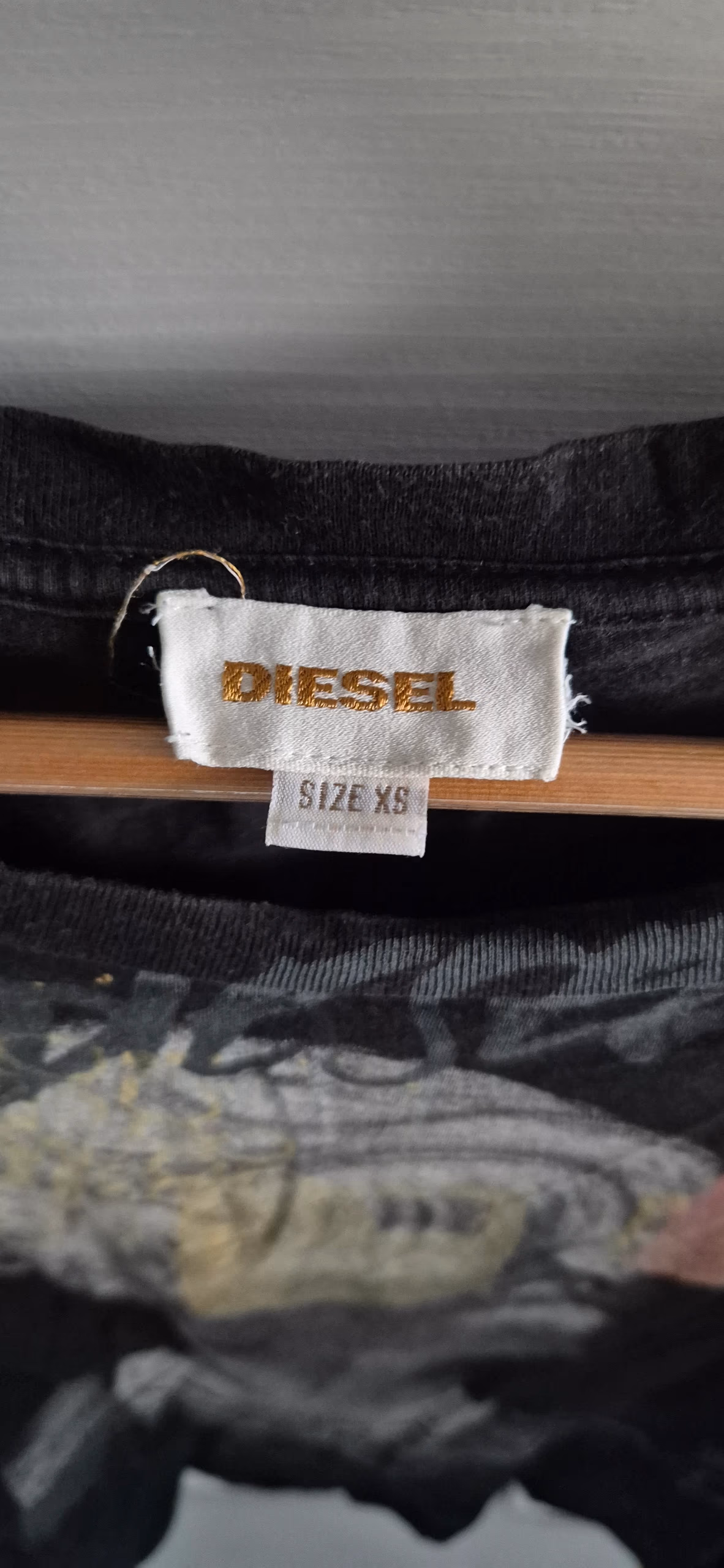 Diesel graphic print cotton top, photo 3