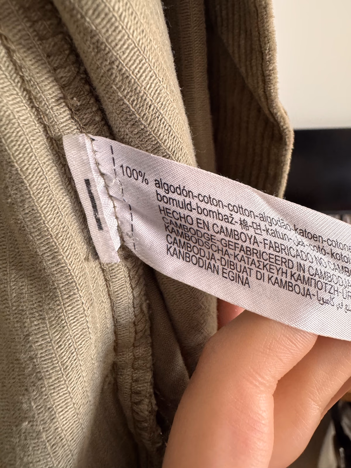 Olive green cotton Zara jacket, photo 5
