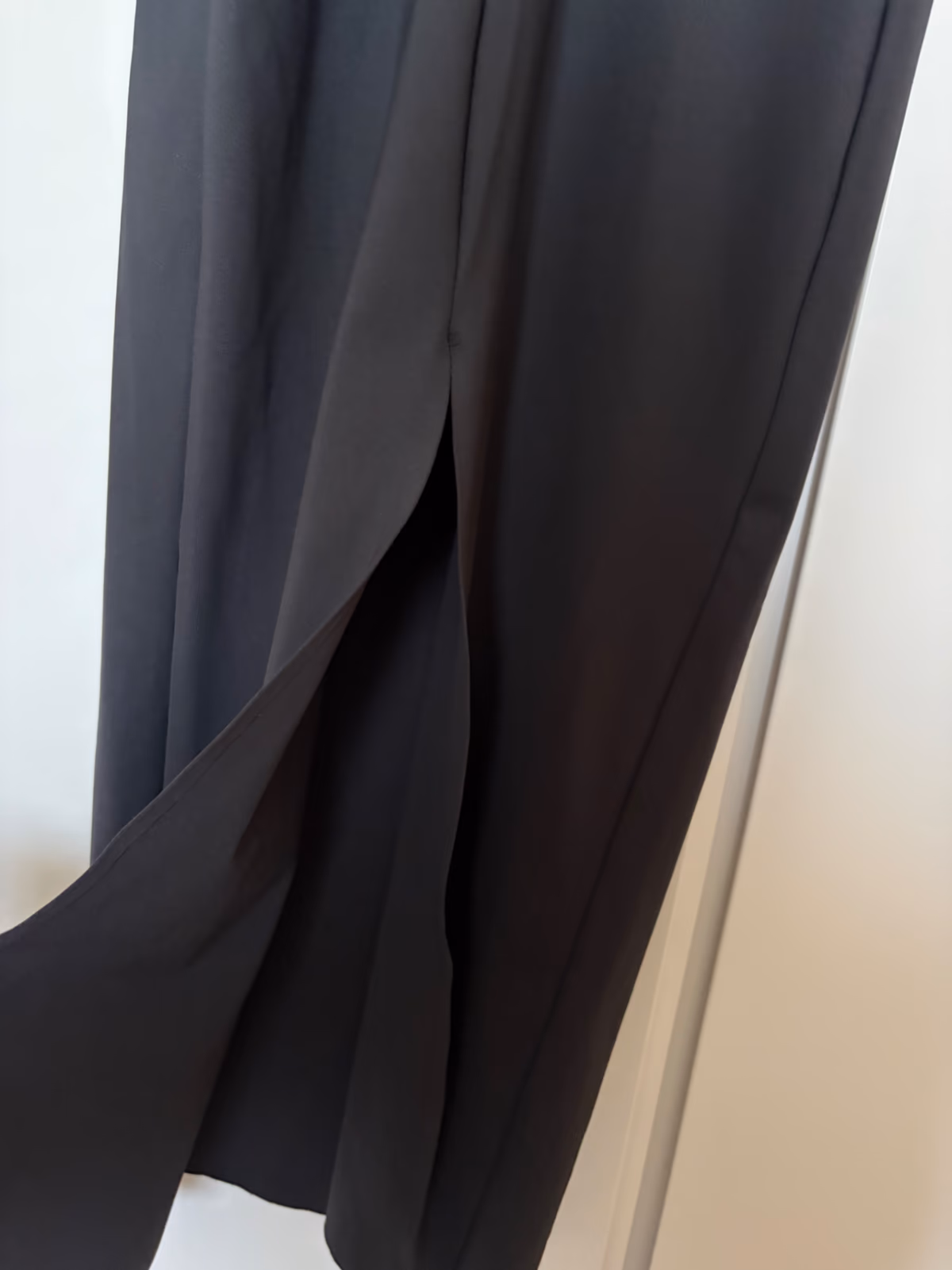 Skims black square-neck maxi dress, photo 4
