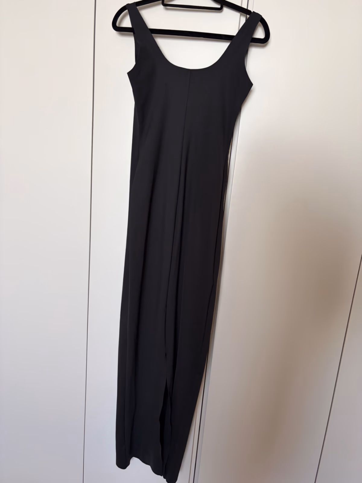 Skims black square-neck maxi dress, photo 3