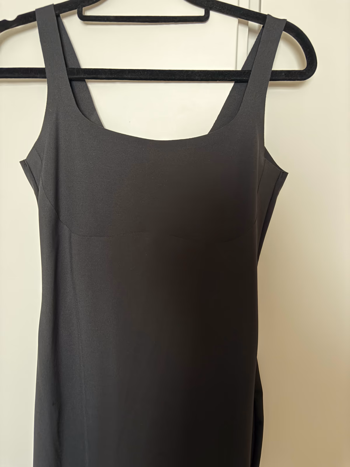 Skims black square-neck maxi dress, photo 2