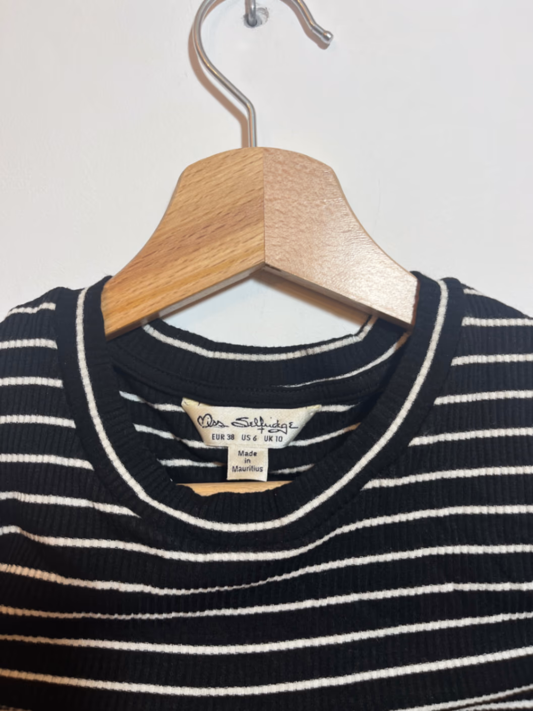 Striped Off Shoulder Bodysuit, photo 2