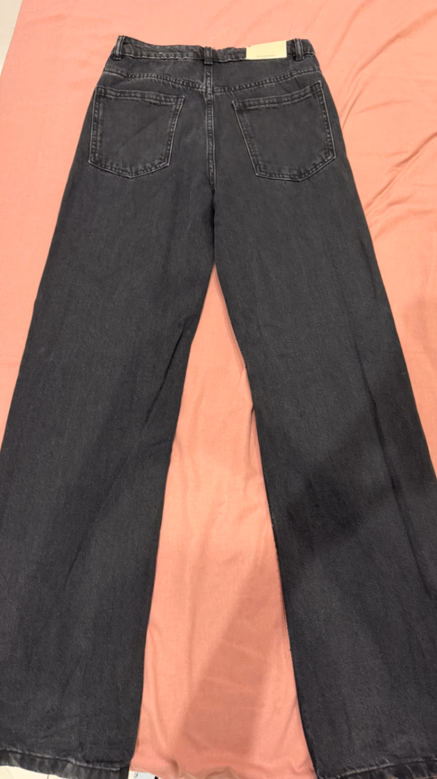 Black Studded Wide Leg Jeans, photo 3