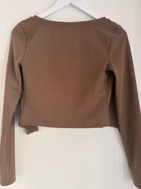 Bershka Ribbed Cardigan Co-ord Set, photo 2