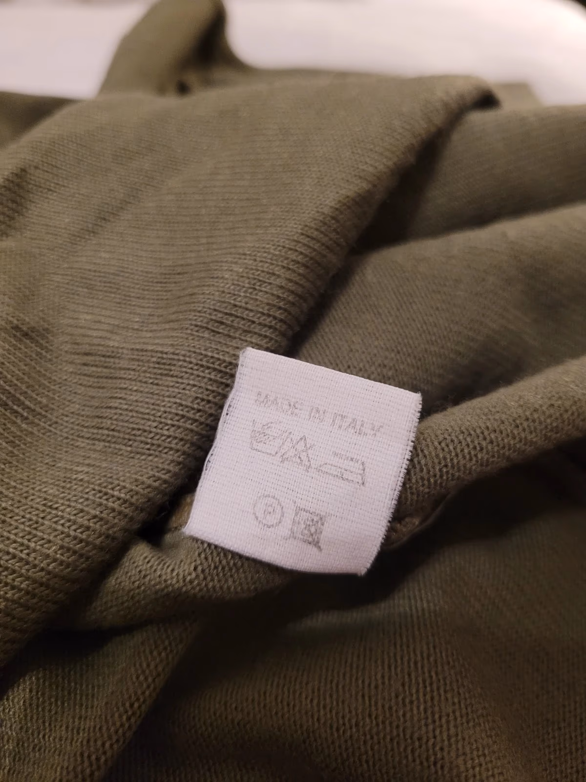 Olive green long sleeves t-shirt, photo 4