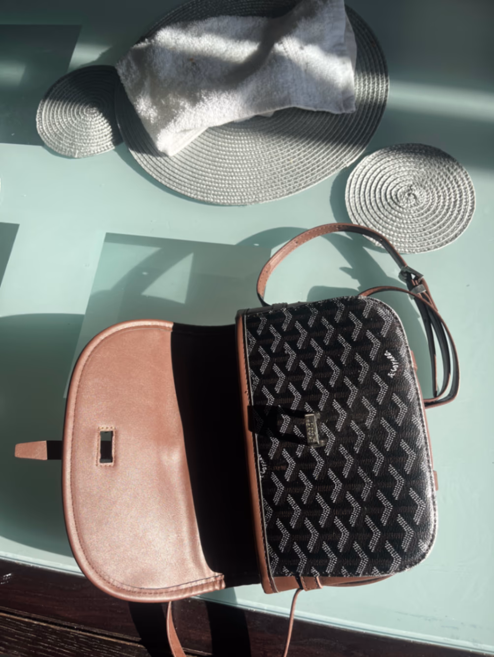 Goyard Patterned Flap Shoulder Bag, photo 2