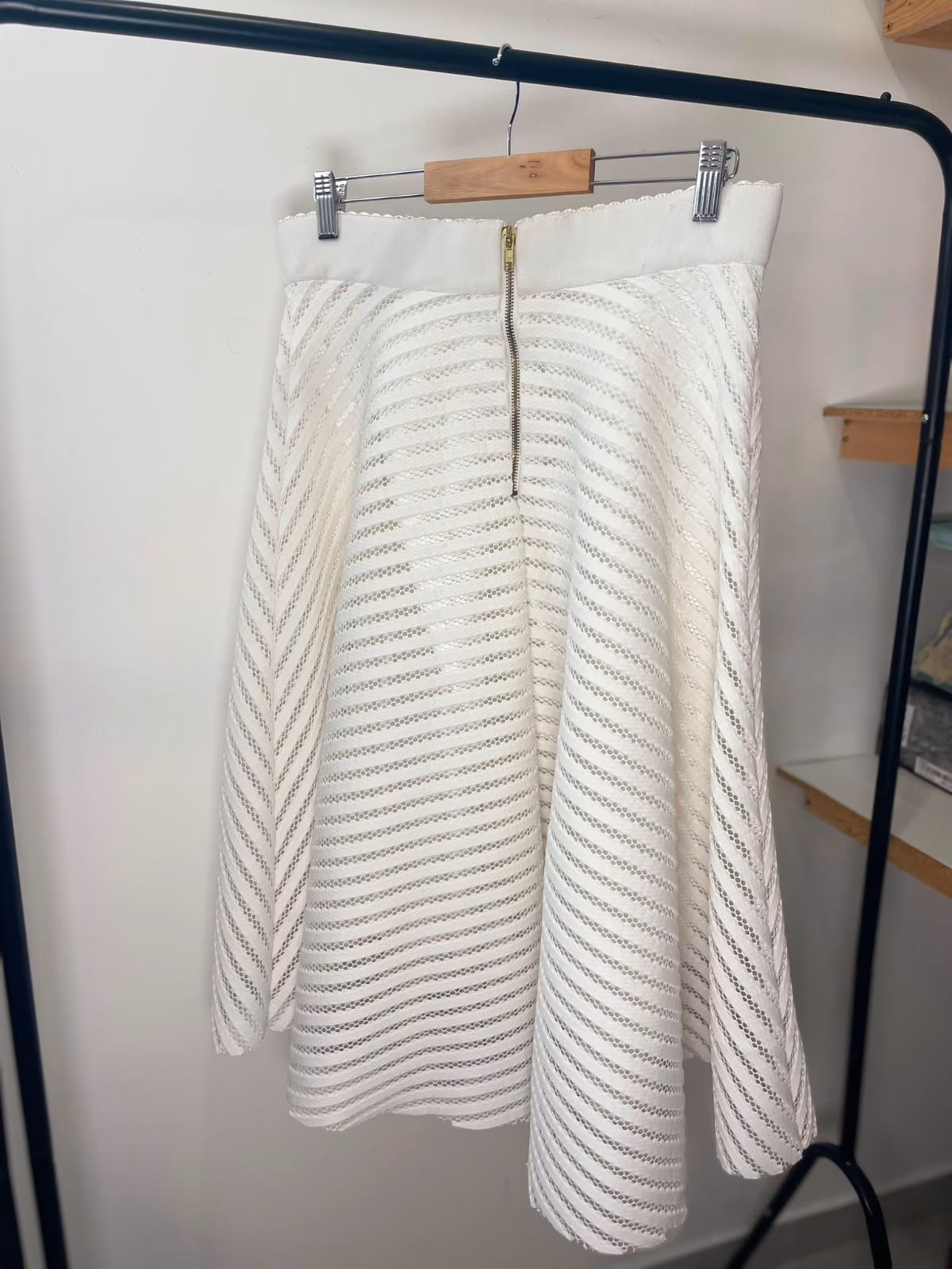 White A-line Skirt, photo 2