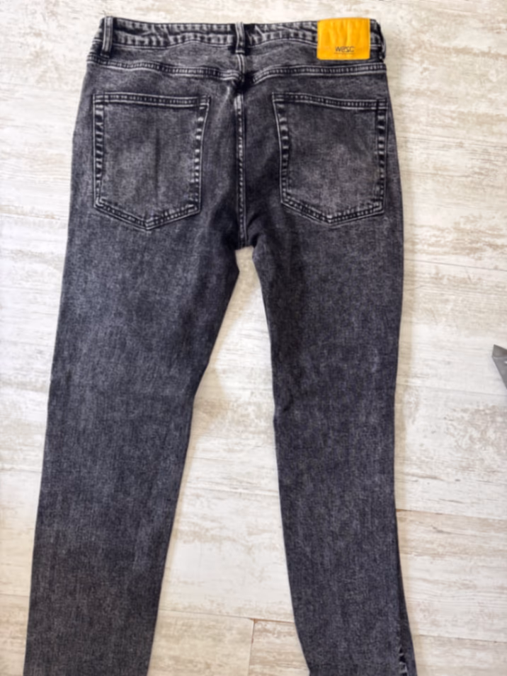 WeSC acid wash grey jeans, photo 2