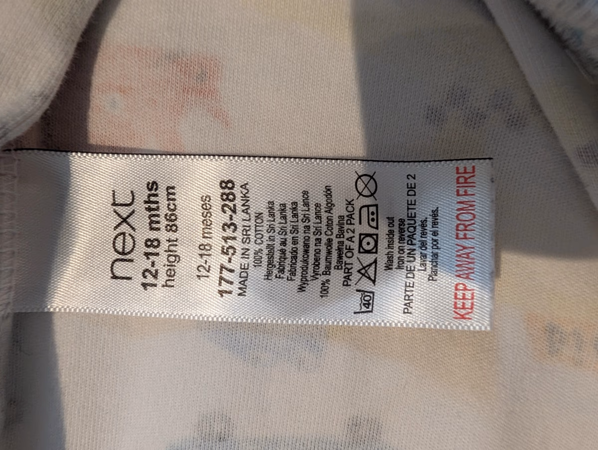 Next Dinosaur Print Baby Sleepsuit, photo 3