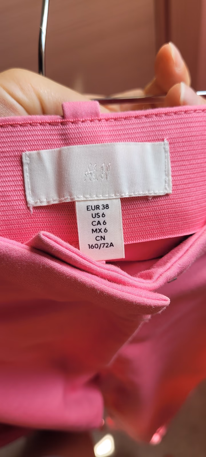 Bright pink tailored trousers, photo 4