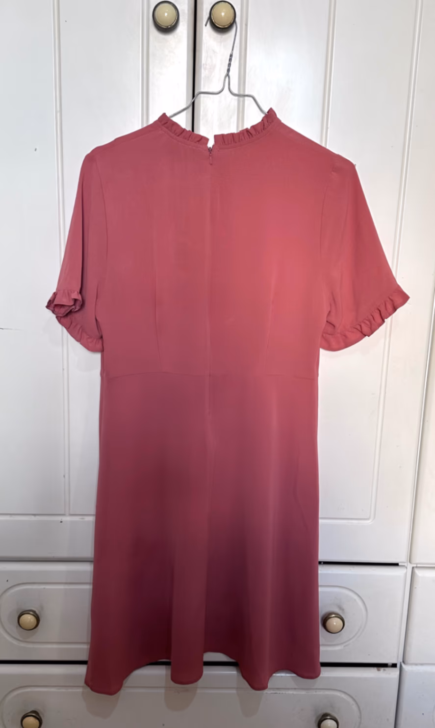 Pink Ruffle High Neck Dress, photo 2