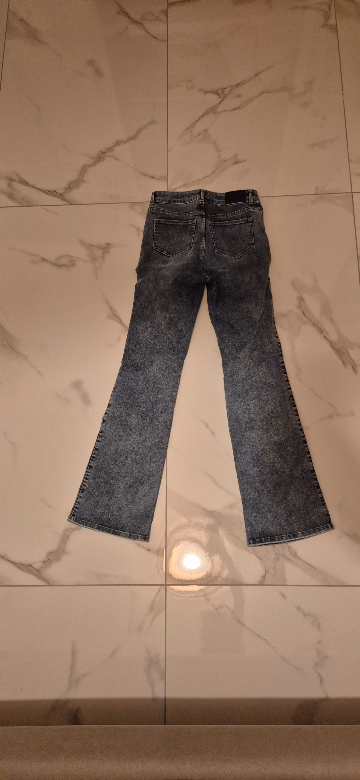 Fitjeans blue wash flared jeans, photo 3