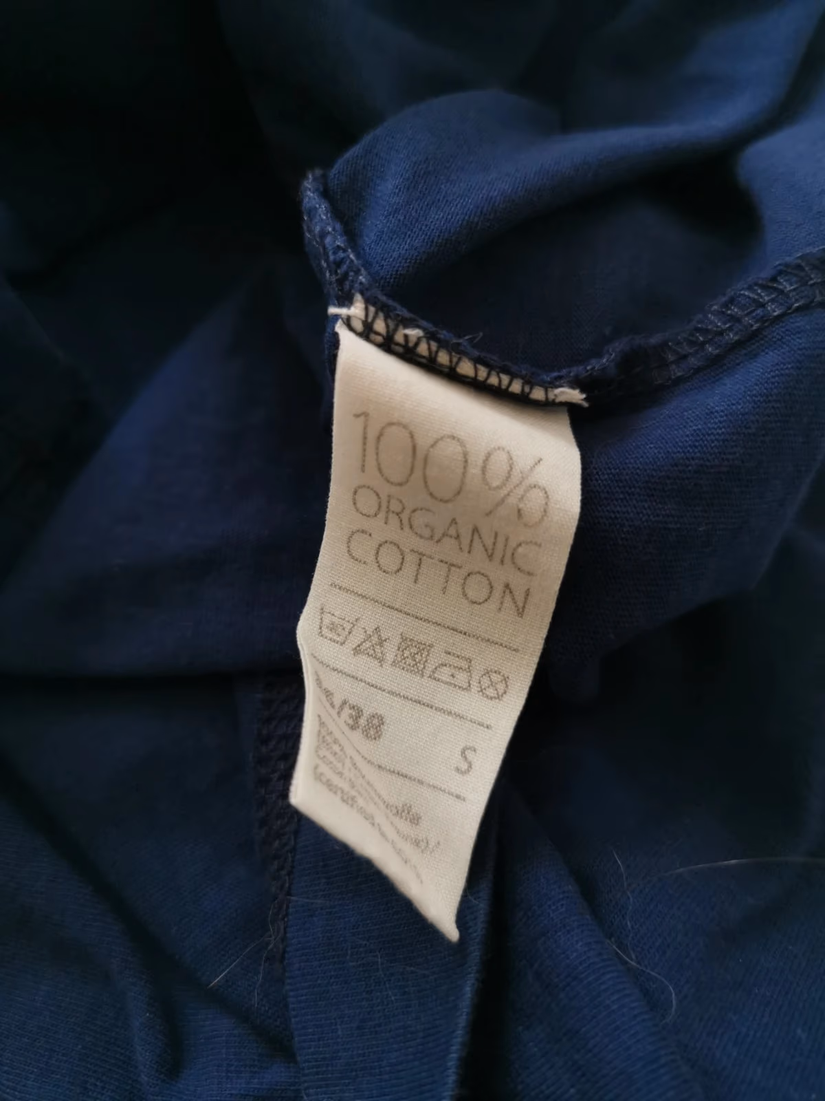 Living Crafts Navy Organic Cotton Dress, photo 3