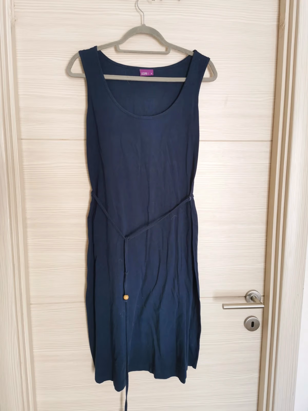 Living Crafts Navy Organic Cotton Dress, photo 2