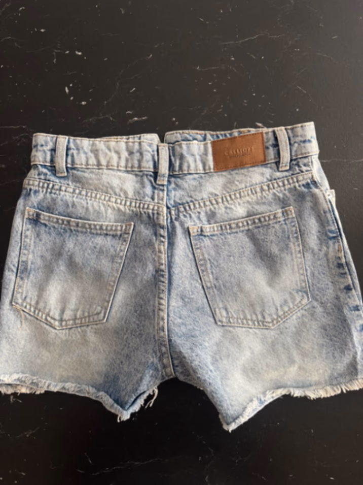 Calliope embellished denim shorts, photo 3