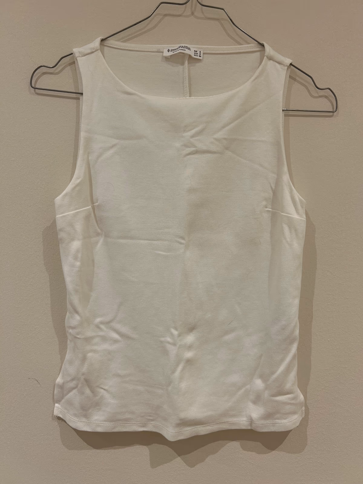 Stradivarius sleeveless basic tops x4, photo 3