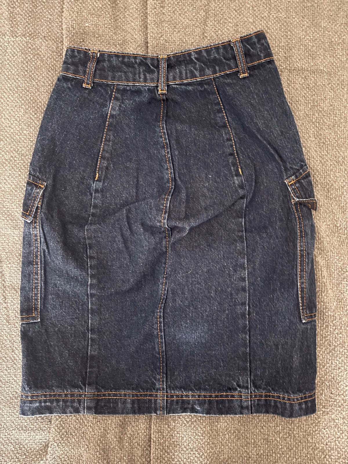 Stradivarius Button-Down Denim Skirt, photo 2