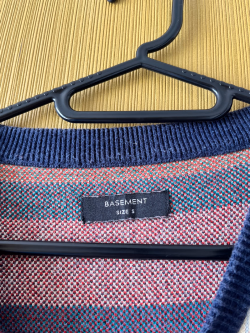 Patterned Crew Neck Sweater, photo 2