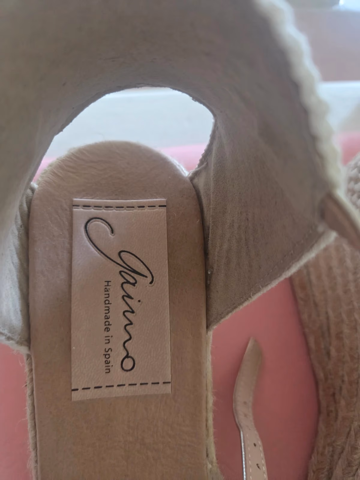 Metallic Gold Espadrille Wedges, photo 4