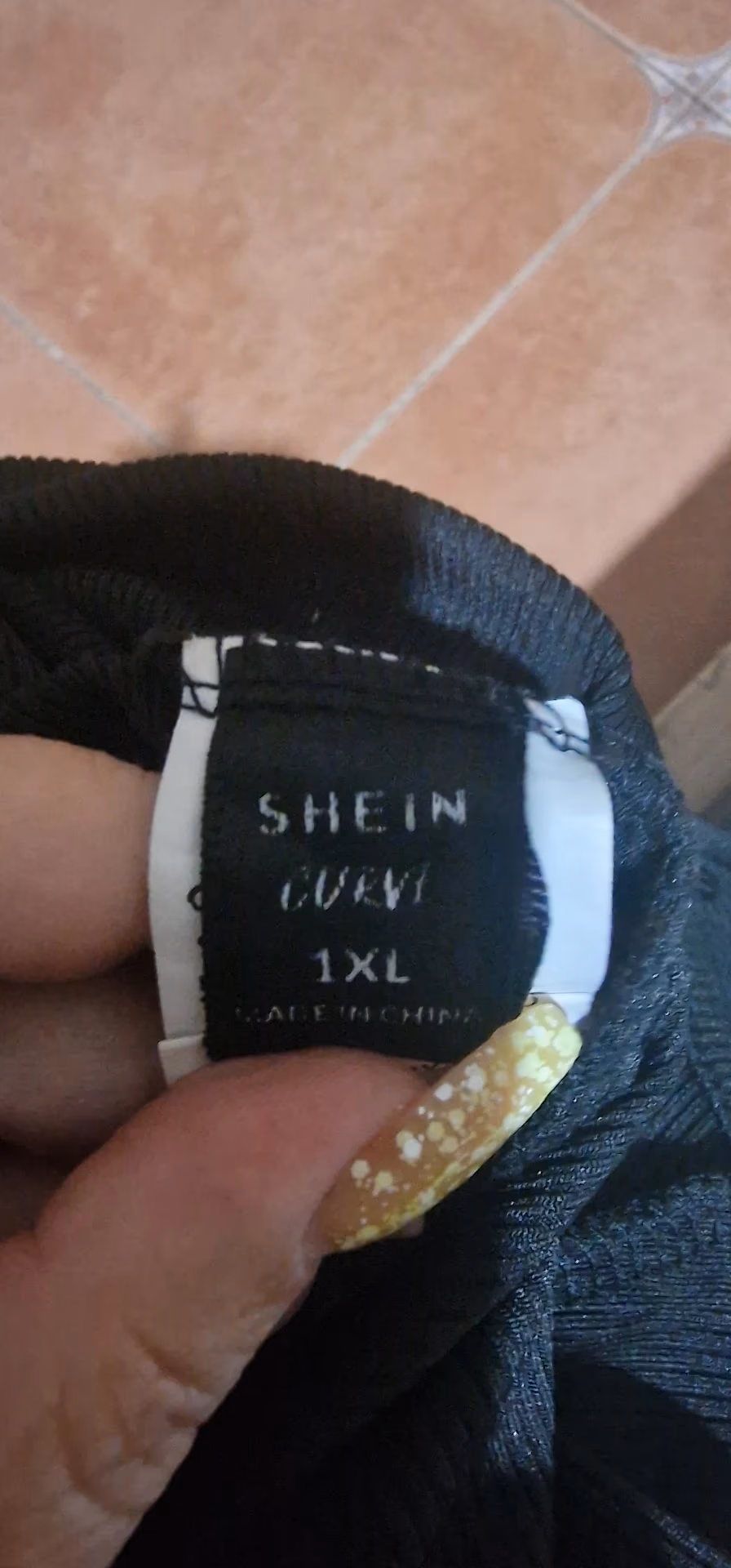 Black Ribbed Sleeveless Bodysuit, photo 3