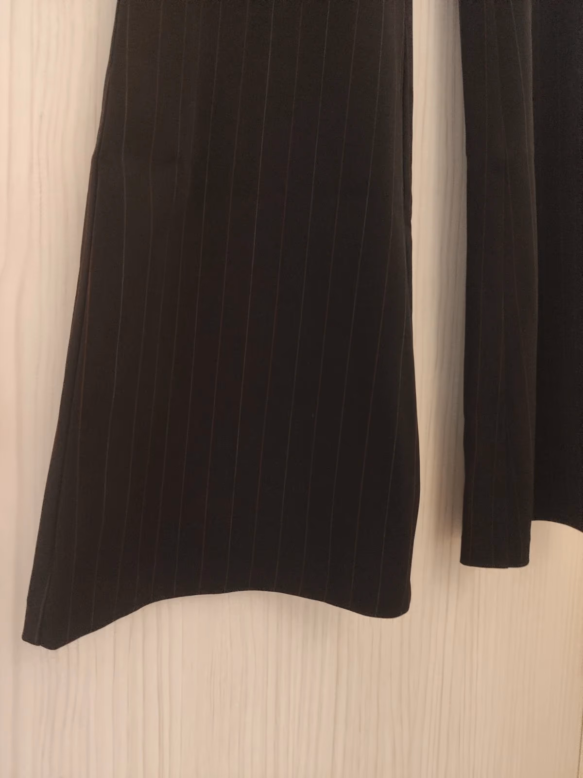 Black wide-leg smart trousers, photo 3