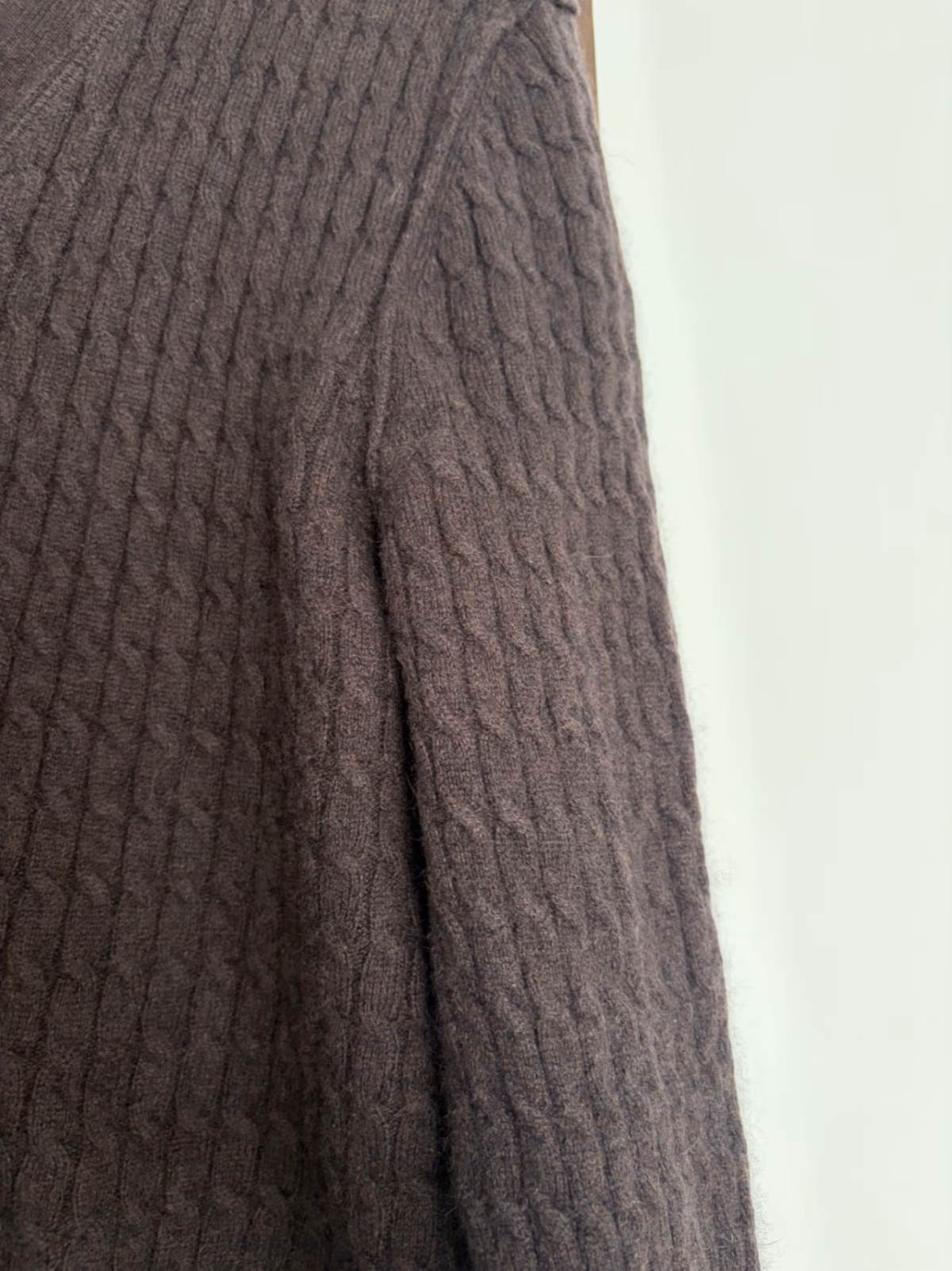AllSaints Cashmere Cable Knit Cardigan, photo 5