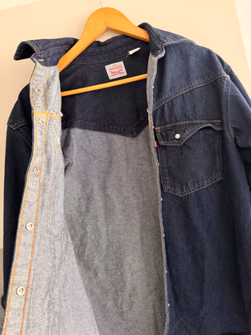 Levi's Dark Wash Denim Shirt/Jacket, photo 4