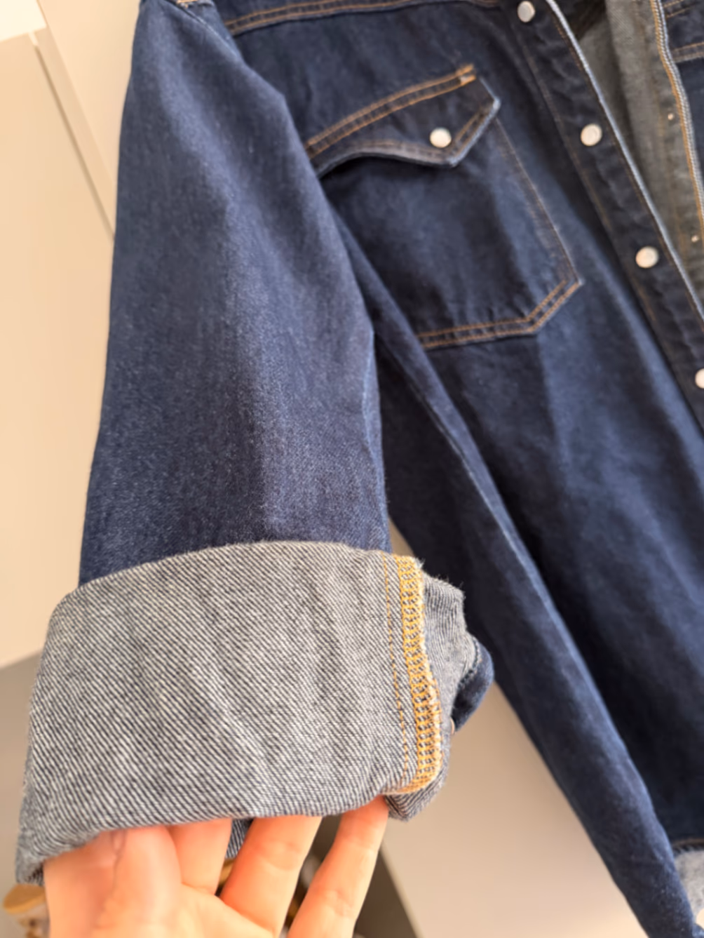 Levi's Dark Wash Denim Shirt/Jacket, photo 2