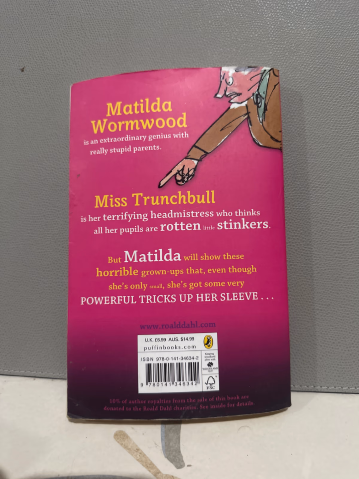 Matilda by Roald Dahl, photo 2