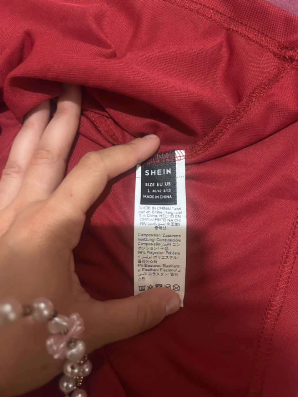Red Heart Embroidered Polo Shirt, photo 3