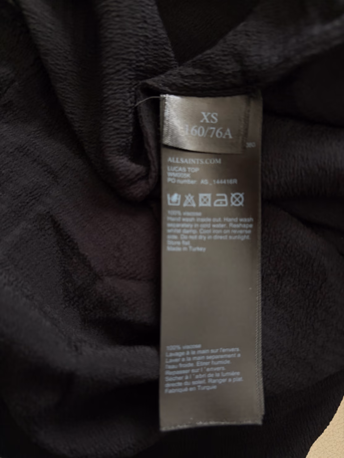 AllSaints Lucas Long Sleeved Top, photo 6