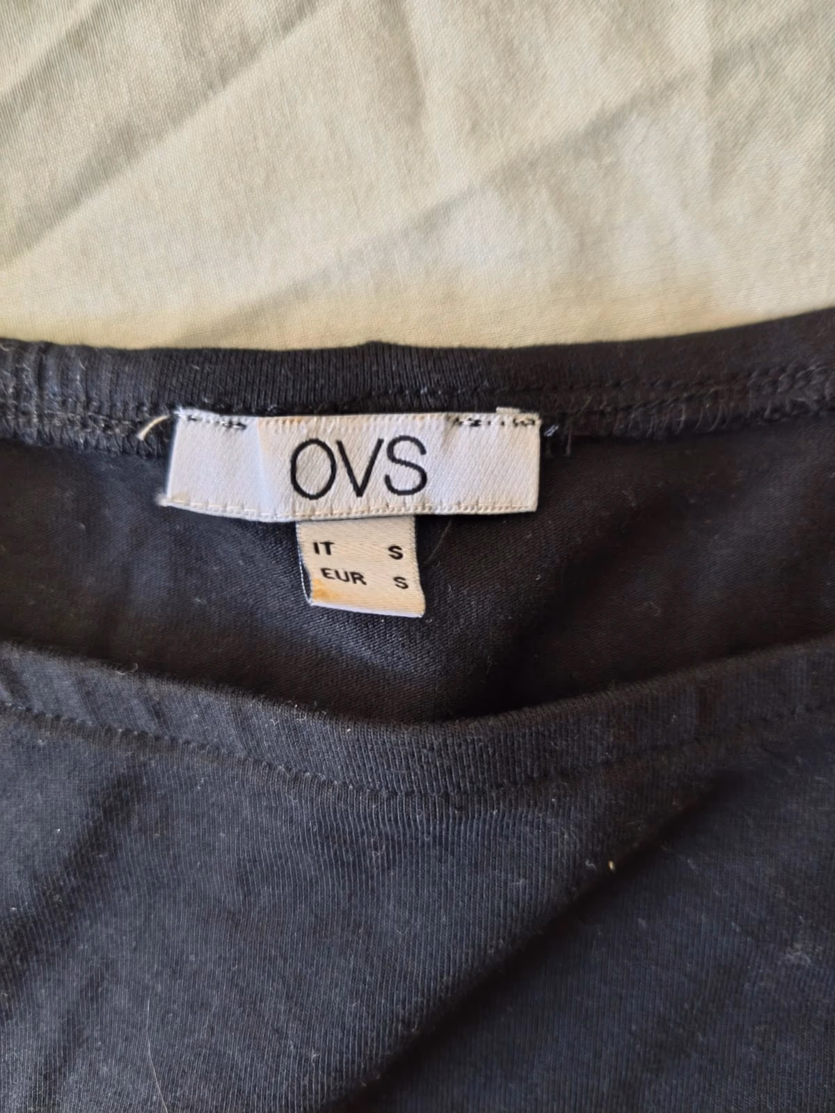 Black OVS fitted mini dress, photo 2