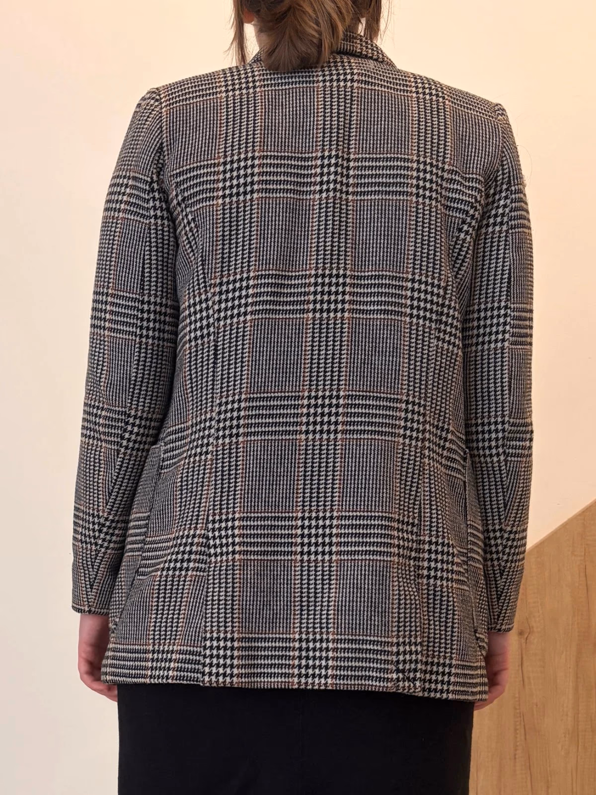 H&M Plaid Check Blazer, photo 4