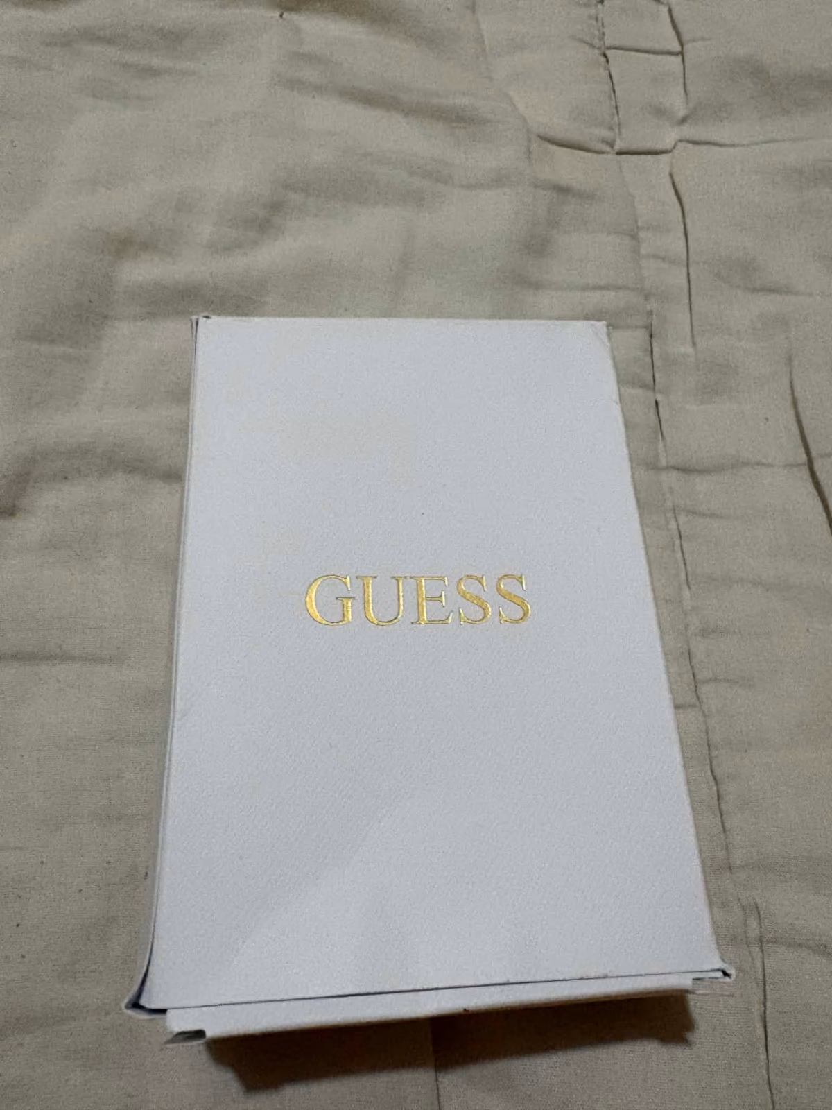 Guess Black Monogram Belt Gold Buckle, photo 5