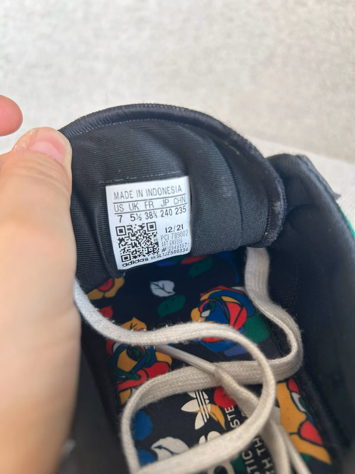 Adidas Floral Pattern Trainers, photo 5