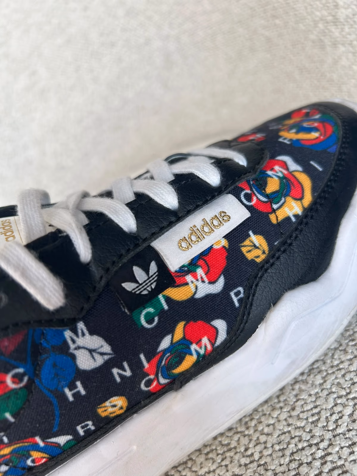 Adidas Floral Pattern Trainers, photo 6