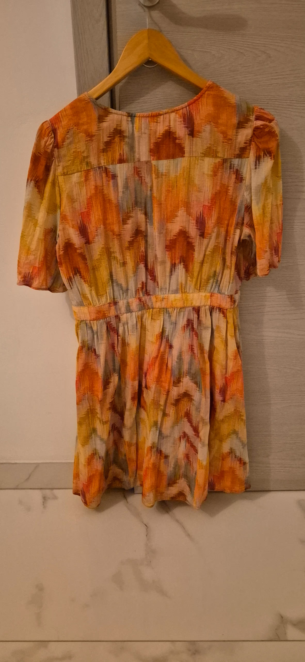 ba&sh multicolour patterned dress, photo 2