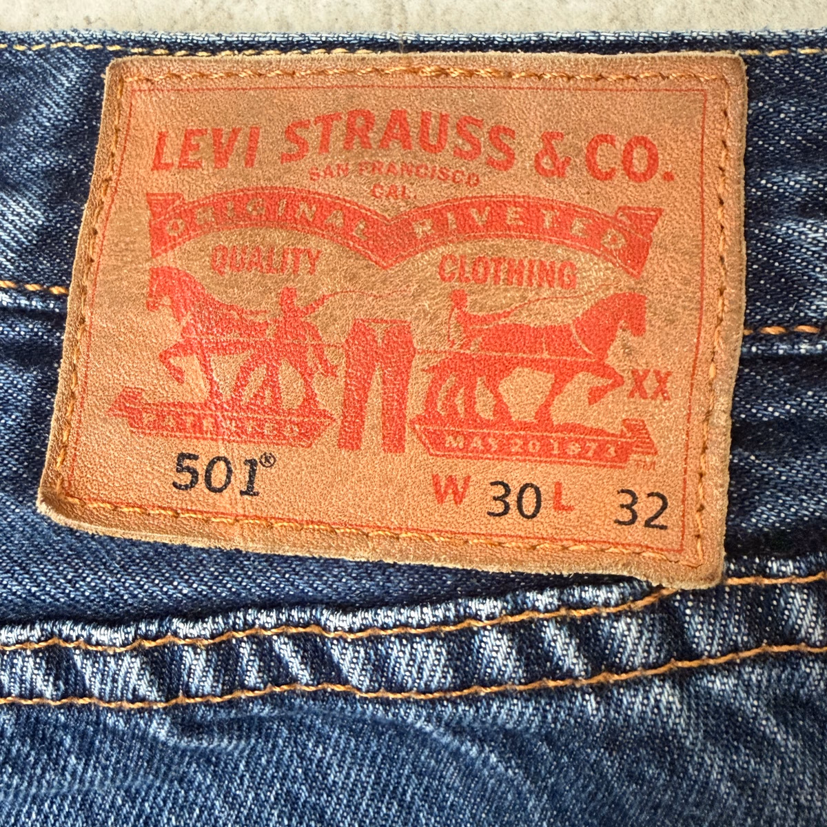 Vaqueros Levi's 501 Original Blue, foto 3