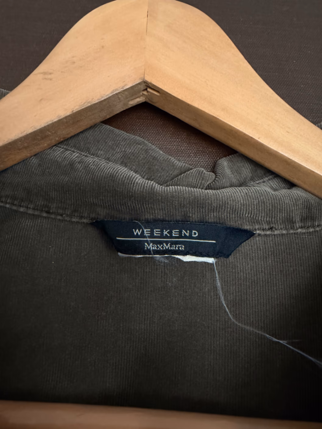 Vestido-camisa de veludo cotelê MaxMara para o fim de semana, fotografia 3