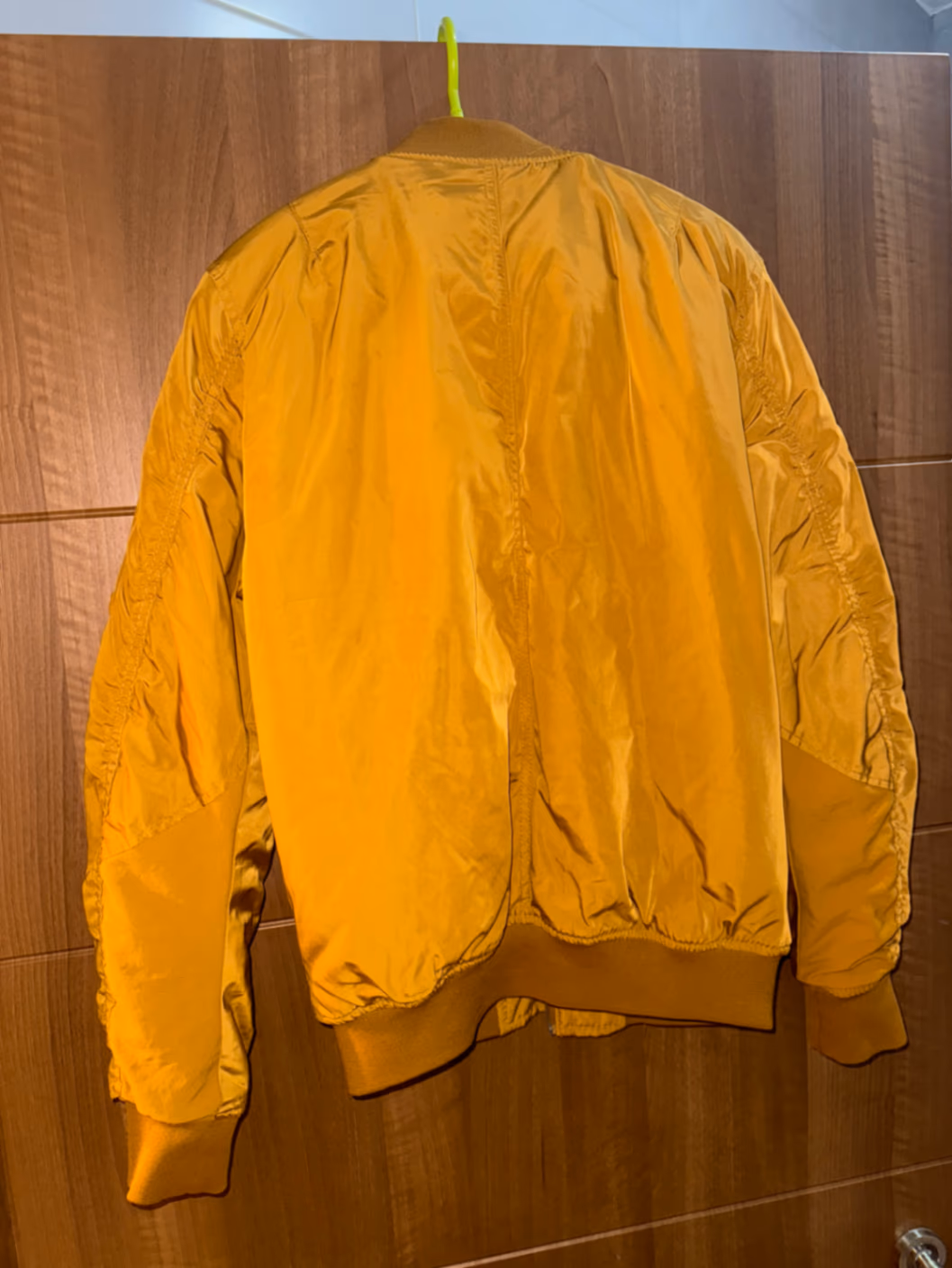 Mustard Yellow Bomber Jacket, photo 2