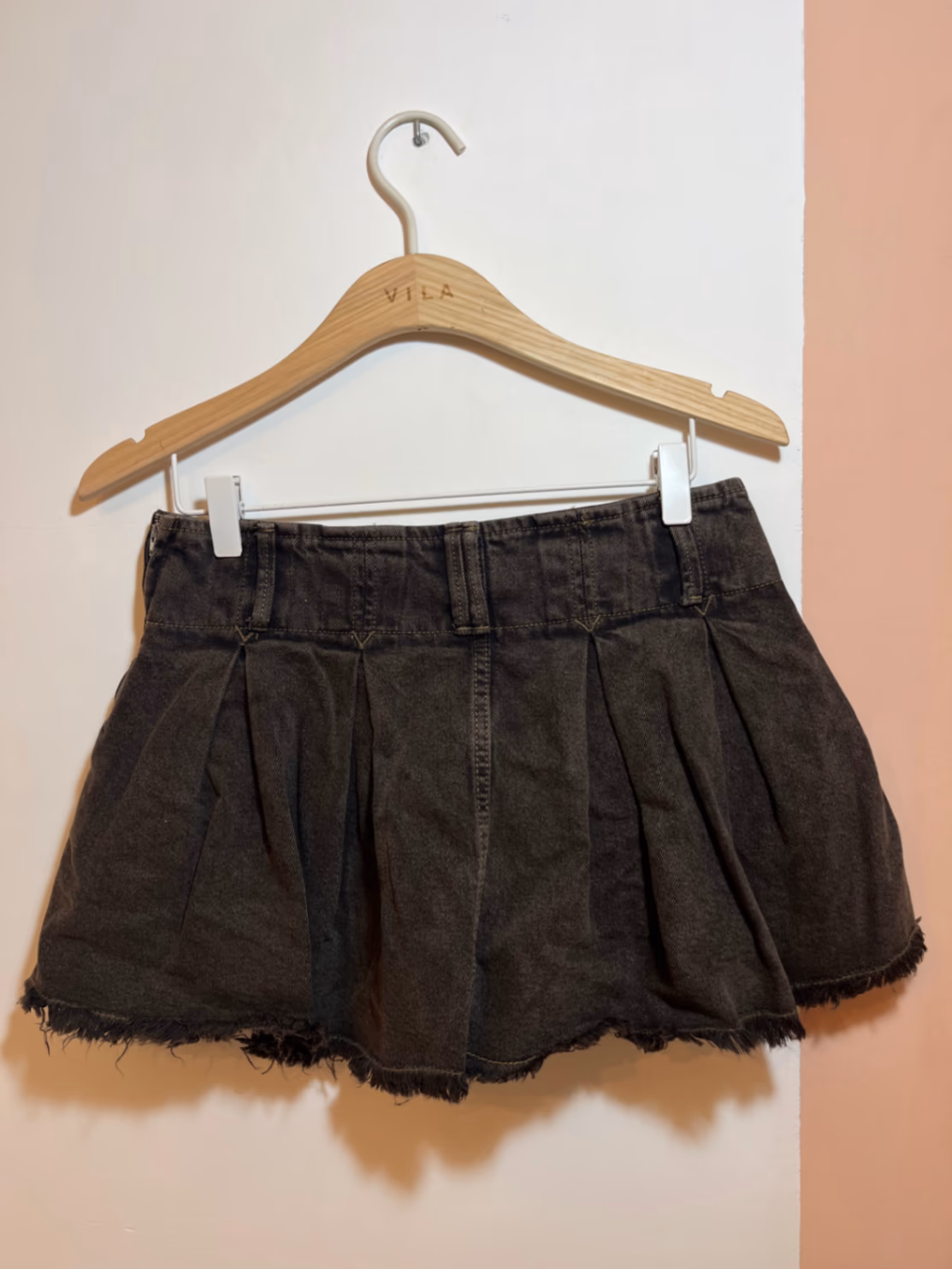Bershka Pleated Mini Skirt with Shorts, photo 2