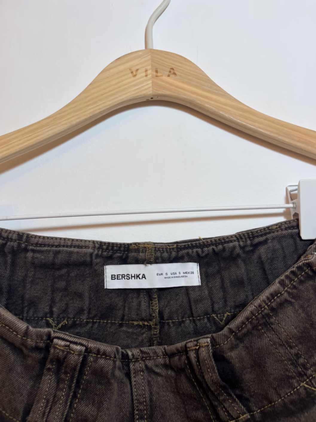 Bershka Pleated Mini Skirt with Shorts, photo 3