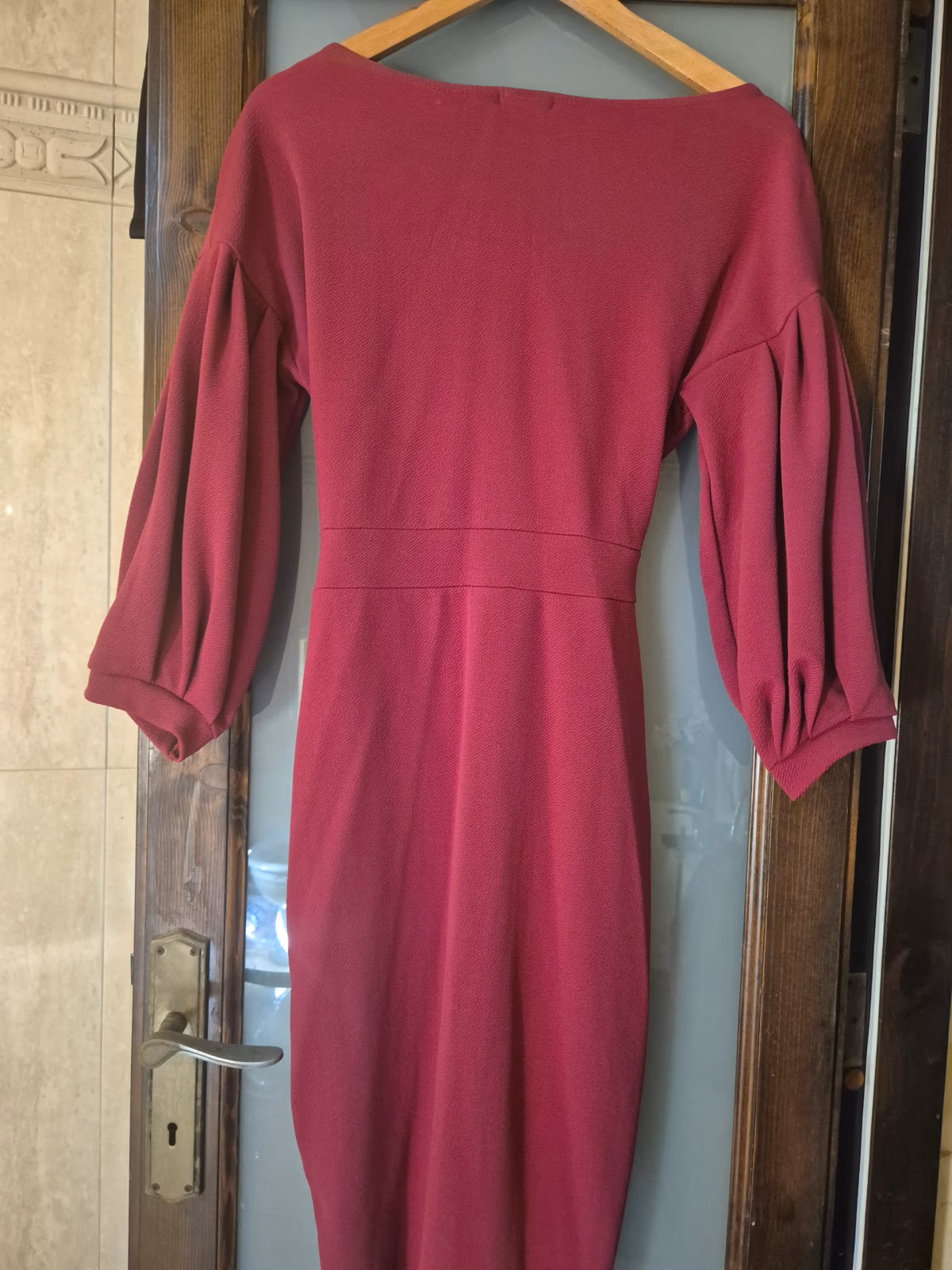 Boohoo Off the shoulder wrap dress, photo 4