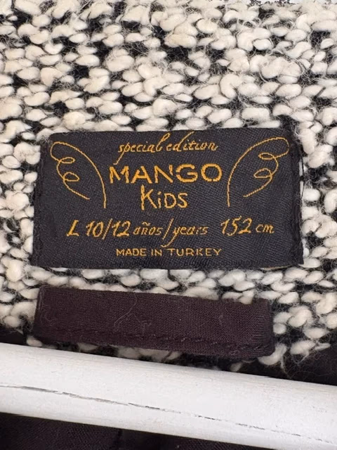 Cardigan in maglia monocolore a trama rigata, foto 4
