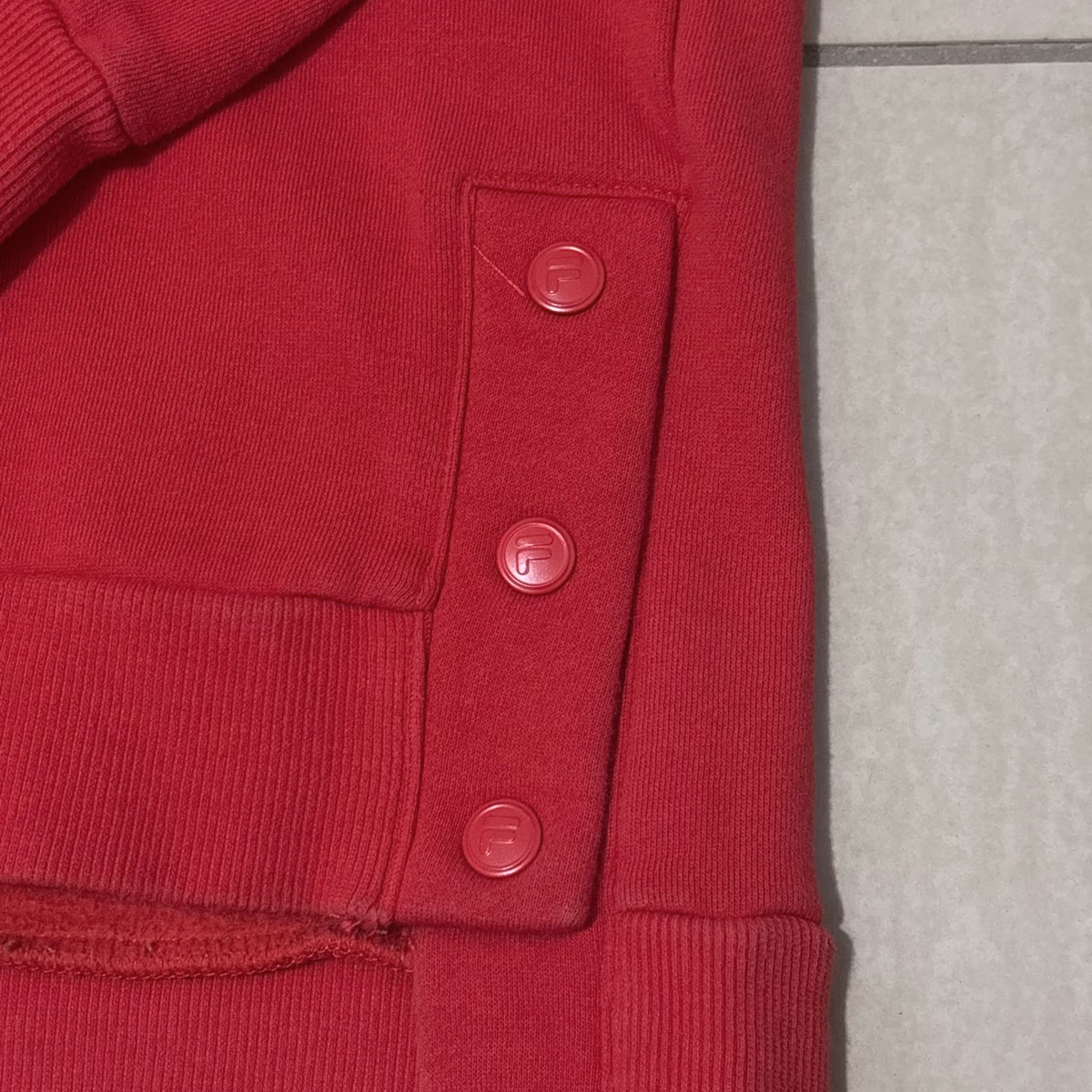 Fila Red Graphic Sweatshirt, photo 3