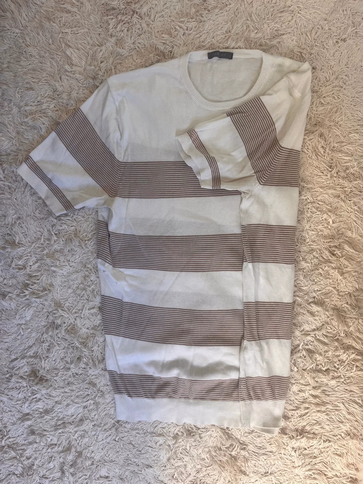 Dan John Striped Knit Top M, photo 2